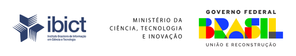 Logotipo do Ibict e do Governo Federal